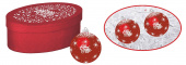 Стеклянные шары с логотипом (2 шт.)