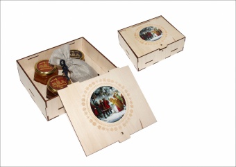Подарочный набор "Уральский сувенир" с орехами