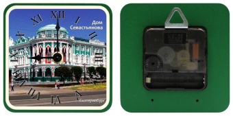 Настольные часы с видами достопримечательностей городов Урала